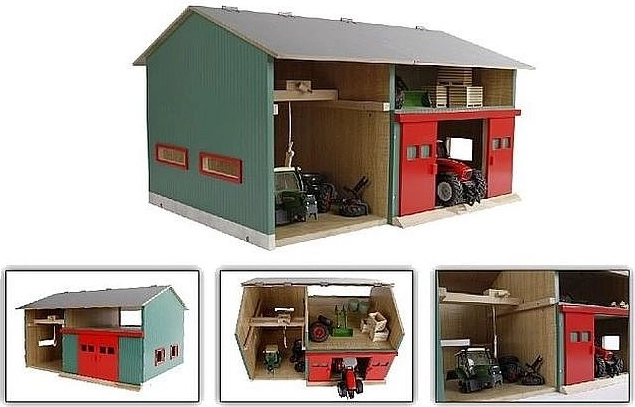 Atelier à deux niveaux avec espace de rangement