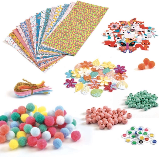 Riche assortiment de matériaux pour des créations sans fin