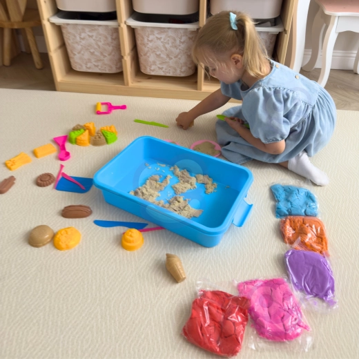 Jeu propre, sensoriel et sûr