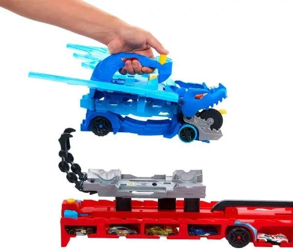 Un transporteur et un circuit de course en un