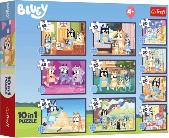 Puzzle Bluey 10 en 1