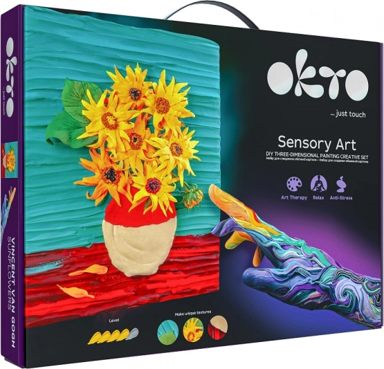 Kit artistique Tournesol 30x40 cm