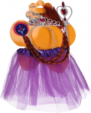 Ensemble carnaval princesse violet