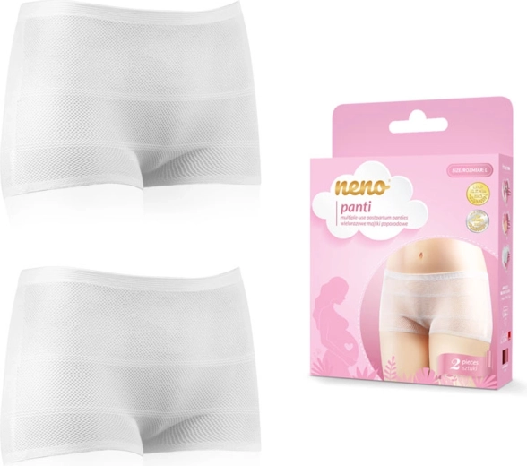 Neno Panti culottes post-partum réutilisables M (2 pièces)