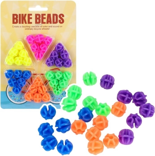 Perles pour rayons de vélo – 36 pièces