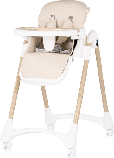 Chaise haute Chipolino Candy Shop cachemire