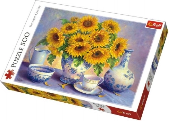 Puzzle 500 pièces Tournesols