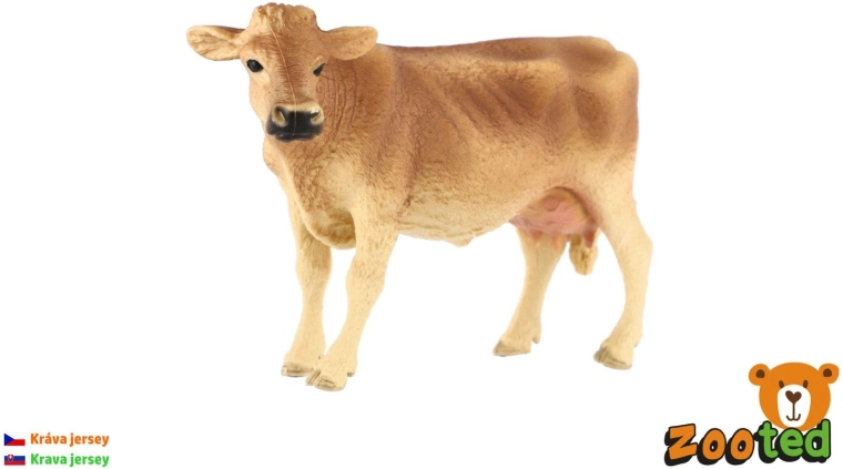 Figurine de vache jersiaise de 13 cm