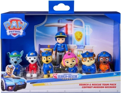 La Pat’ Patrouille – coffret de 7 figurines Search & Rescue