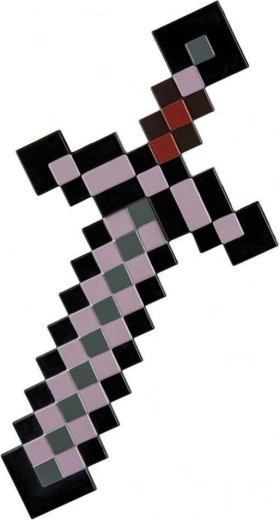 épée en netherite en plastique Minecraft 52 cm