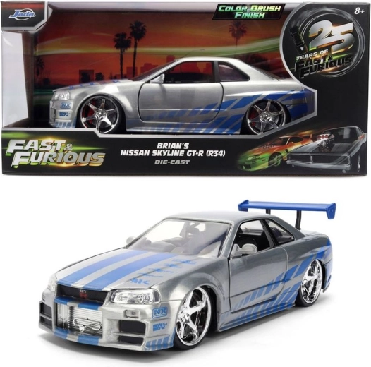 Jada Fast & Furious Nissan Skyline GT-R édition anniversaire 1:24