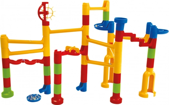 Piste de billes colorée pour enfants LENA