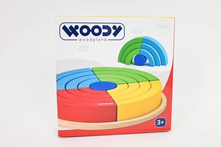 Woodyland anneaux arc-en-ciel à assembler