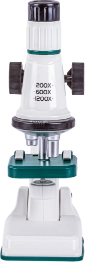 Microscope de table avec grossissement 200× / 600× / 1200×