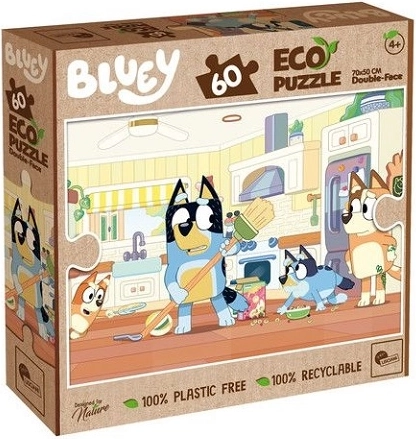 Puzzle éco recto-verso Bluey Lisciani 60 pièces