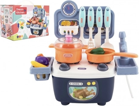 Petite cuisine avec accessoires pour enfants