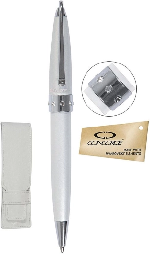Stylo-bille Concorde Lady Pen, rose nacré
