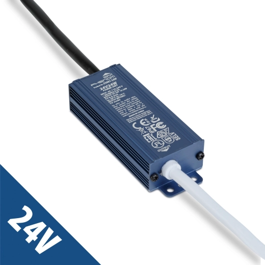 Alimentation secteur stabilisée 24 V CC 24 W 1 A IP67