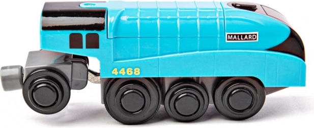 Locomotive électrique Mallard bleue