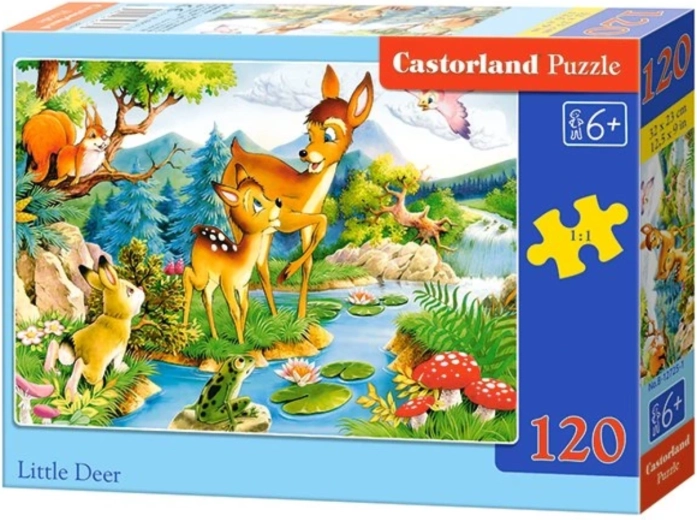 Puzzle pour enfants Little Deer, 120 pièces