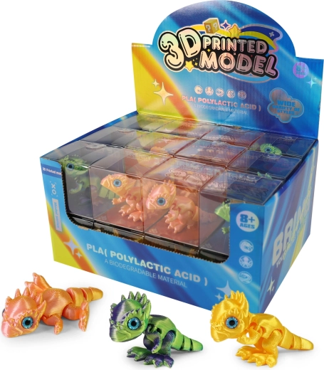 Dinosaure magique 3D 9 cm - 1 pièce