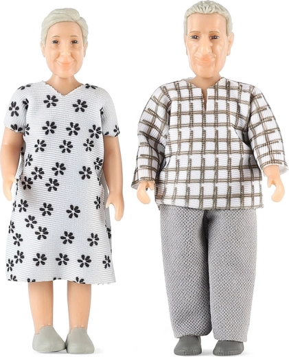 Lundby ensemble de poupées pour maison de poupées grand-mère et grand-père Jamie