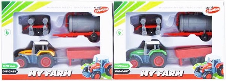 Tracteur agricole Moje Ranch en métal (die-cast)