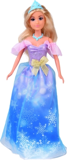 Princesse en robe pailletée