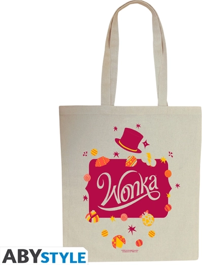 Sac en toile WONKA « Logo & Chocolates »