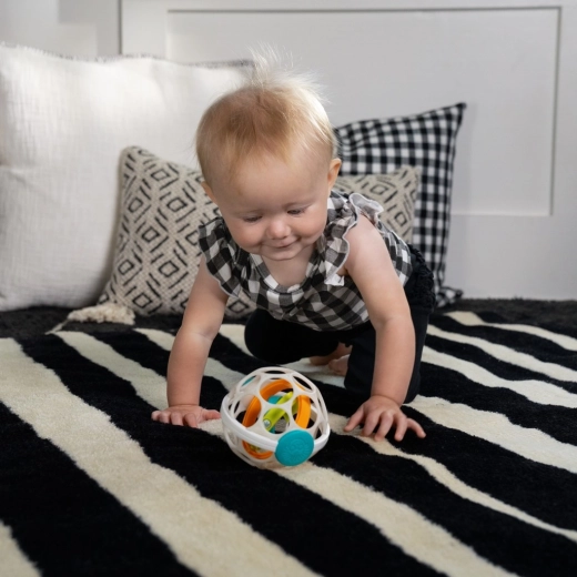 Favorise le rampement et le tummy time