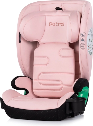 Siège auto Chipolino Patrol i-Size isofix rose poudré 100–150 cm