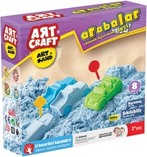 Art Craft sable cinétique voitures 500 g - 1 pièce