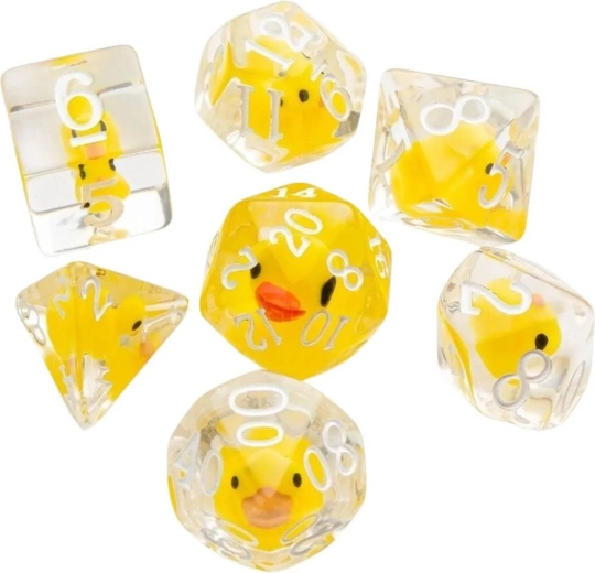 Petit canard à l’intérieur de chaque dé