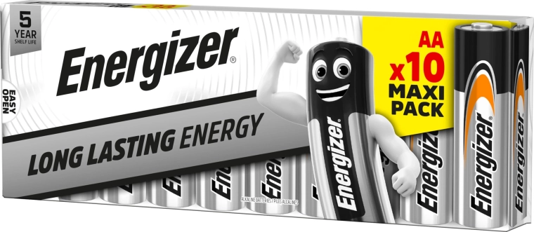 Energizer Everyday piles alcalines AA, 10 pcs