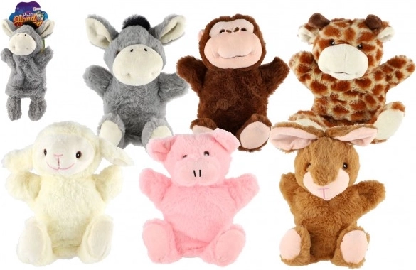 Marionnette animal en peluche - 1 pièce