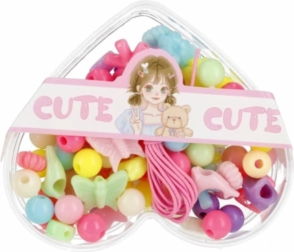 Boîte en forme de cœur pour un rangement facile
