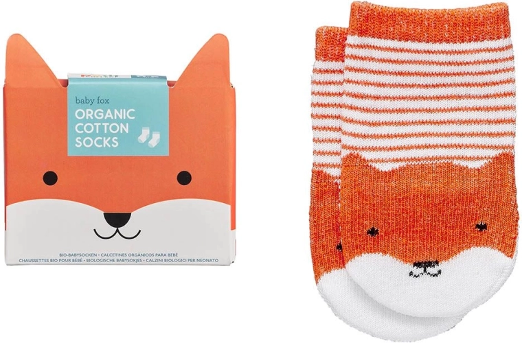 Chaussettes en coton bio pour enfants Lapin Petit Collage