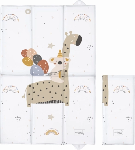 Ceba Baby matelas à langer de voyage giraffe 40 × 60 cm