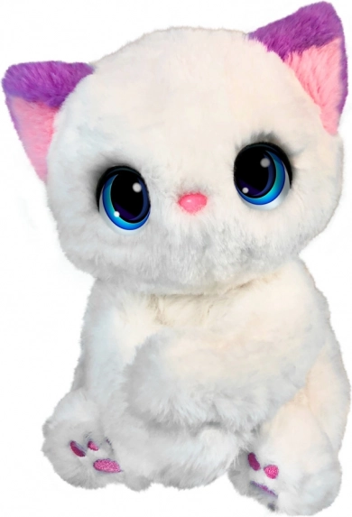 Chatte en peluche interactive Amálka