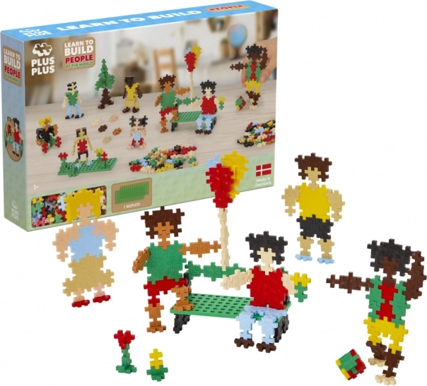 Jeu de construction Plus-Plus Personnages du monde
