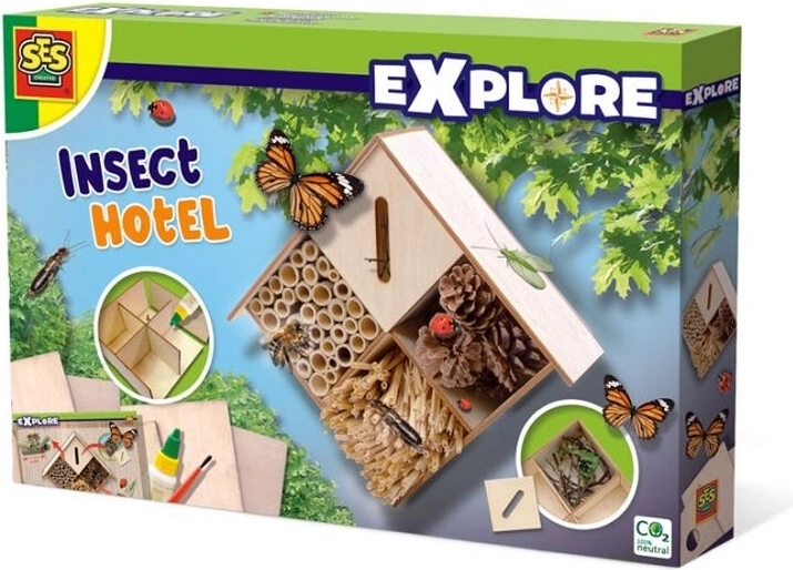 SES Explore hôtel à insectes