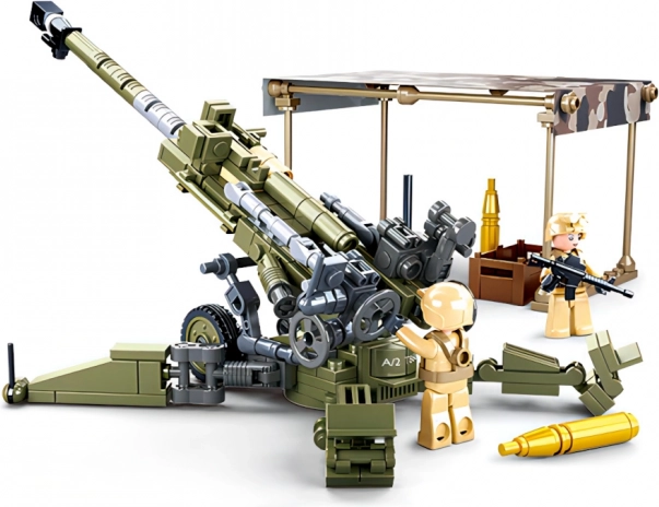 Sluban jeu de construction Canon M777 Howitzer