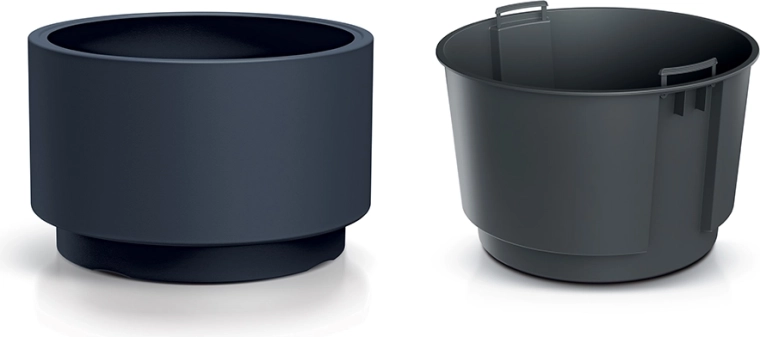 Insert intérieur pratique pour un rempotage facile