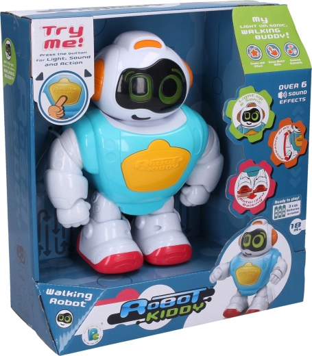 Kiddy Robot marcheur avec effets 21 cm