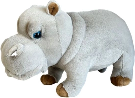 Hippopotame en peluche 28 cm