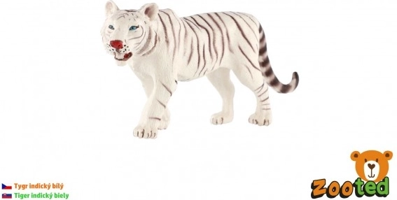 Tigre blanc – figurine réaliste en plastique 14 cm