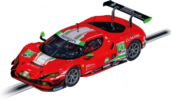 Voiture CARRERA Digital 124 Ferrari 296 GT3 AF Corse n° 21