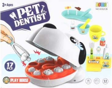 Jeu du dentiste pour chien – cabinet dentaire pour enfants