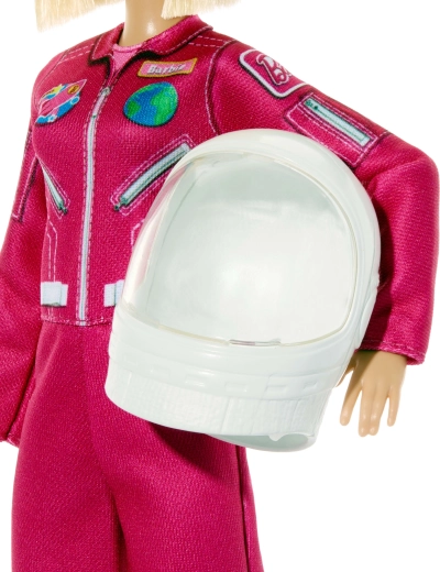 Casque blanc amovible pour missions spatiales