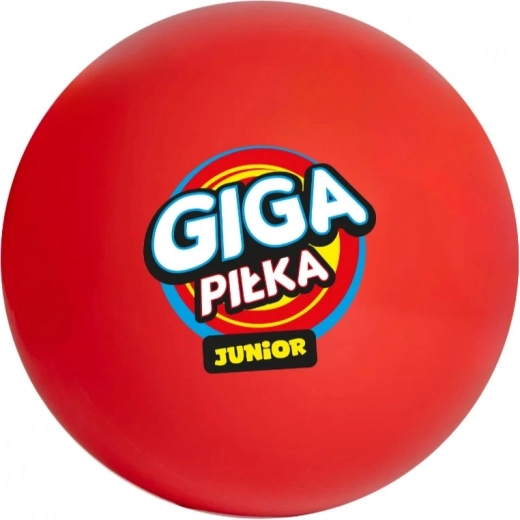 Gigapilka junior - grand ballon rouge gonflable pour enfants